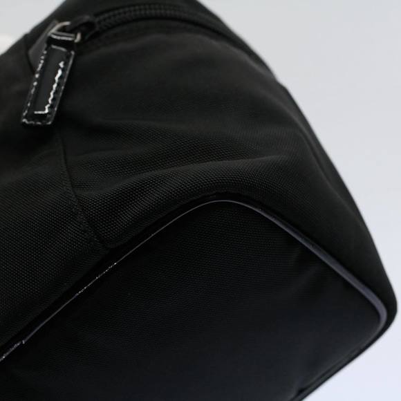GUCCI Vanity Cosmetic Pouch Nylon Canvas Black 039 0951 Auth ep2207 - Picture 12 of 16
